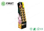 Advertising Cardboard Display Customized Printing Promotional Corrugated Floor