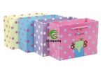 Decorative Coloured Paper Bags With Handles , Carton Flat Handle Paper Bags