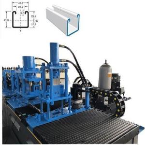 China Steel Slotted Strut Channel Rolling Forming Machine wholesale