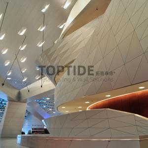 China Acoustic Aluminium Ceiling Board Construction Suspended Ceiling Grid on sale