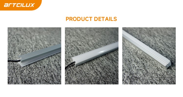 PMMA Shade Type Embedded Ultra-narrow Led Strip Furniture A220B