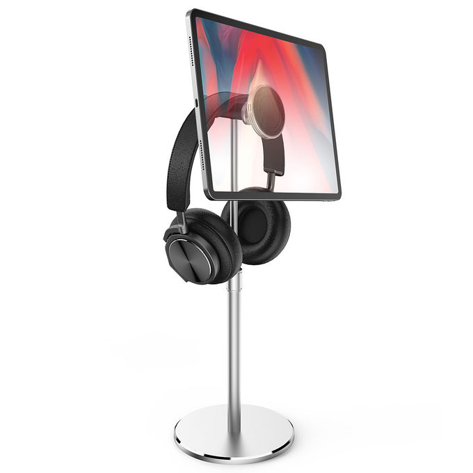 12.9 Inch 180degree Headphone Tablet Stand / Gaming Headset Holder