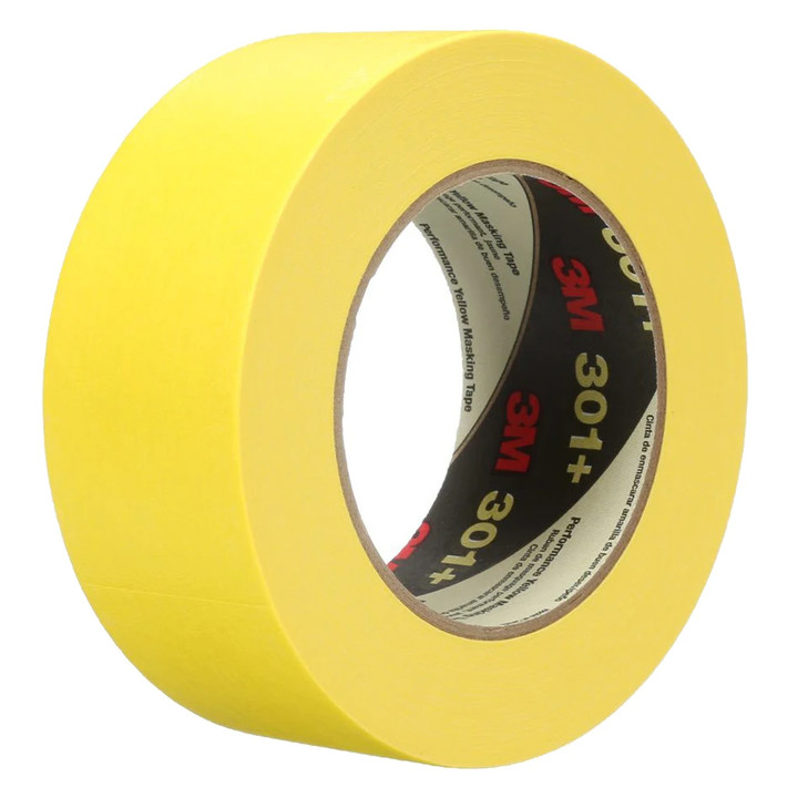 3M 301+ High Performance Yellow Masking Tape Painter's Colour Separation Tape