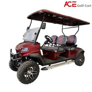 China Plastic Cover Golf Club Cart Customized Electric 6 Seater Golf Buggy wholesale
