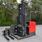 1.5 Ton 3 Ways Electric Pallet Stacker Locked Rear Axle For Narrow Aisle
