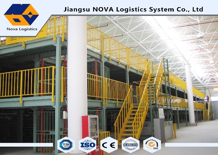 Multi Level Warehouse Mezzanine Systems , Pallet Racking Mezzanine Floors