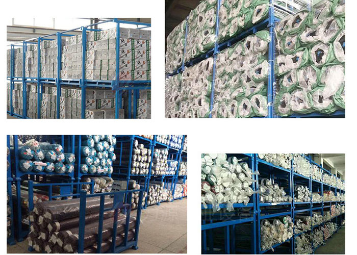 Heavy Duty Customizable Portable Steel Stacking Racks With 1500kg Wheel Load Capacity