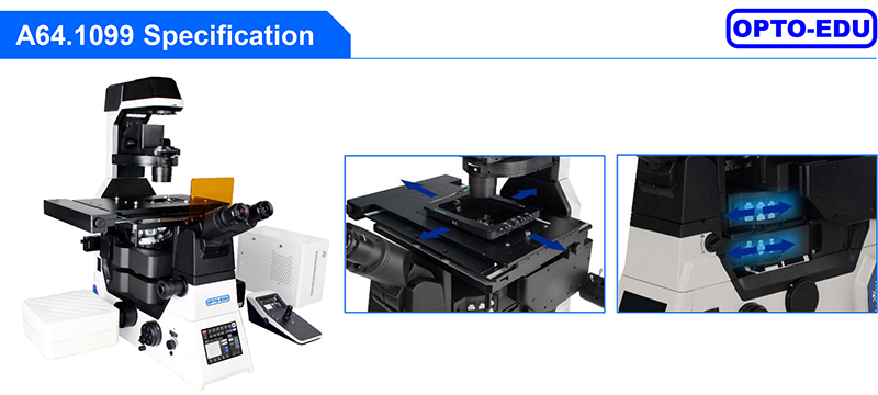 OPTO EDU A64.1099 Full Auto Semi APO Laser Confocal Microscope