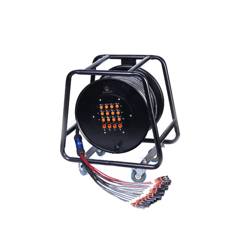 IP58 Protection Class Active Optical Cables for 8ch 6.35 Male Audio Transmission