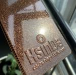 Metallic Champagne Gold Powder Coat Spray Paint for Motorcycle Alloy Wheel
