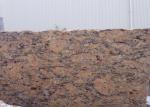 Polished Granite Vanity Countertops / Granite Slab Countertop With Sink Hole