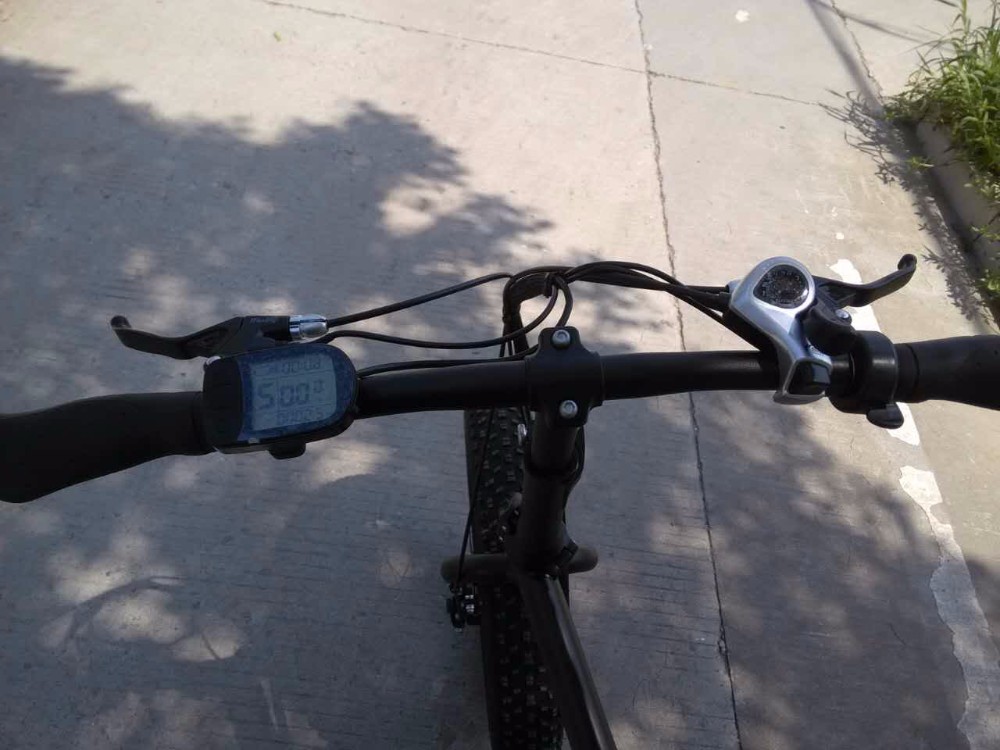 10.5 AH Battery Capacity 500W Folding Fat Tire Foldable Electric Bike E Bike Bicycle