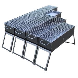 China Traditional Drawer BBQ Grill Folding Portable Camping Stove For Outdoor Cooking wholesale