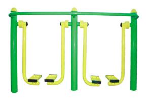 China outdoor fitness equipments steel based zinc powder coating Air Walker-OK-M01D wholesale