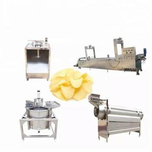 China Industrial Potato Chips Making Machine 380V 50HZ Automatic 1500KG wholesale