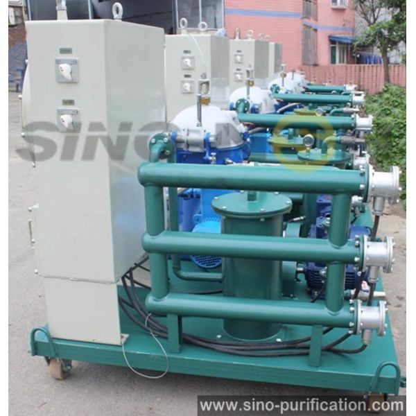 China 1500L/H Disc Oil Centrifuge Machine With Water Content Tester wholesale