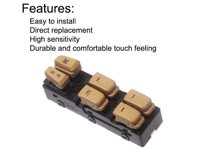 Auto Power window switch Front Left for Hyundai sonata four door with light 2011-2015 OE 93570-3S000 RY,93570-3S000YDA