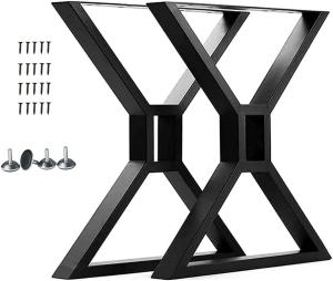 China 28x24 270kg Modern Metal Table Legs 600lbs 28 Inch Metal Desk Legs wholesale
