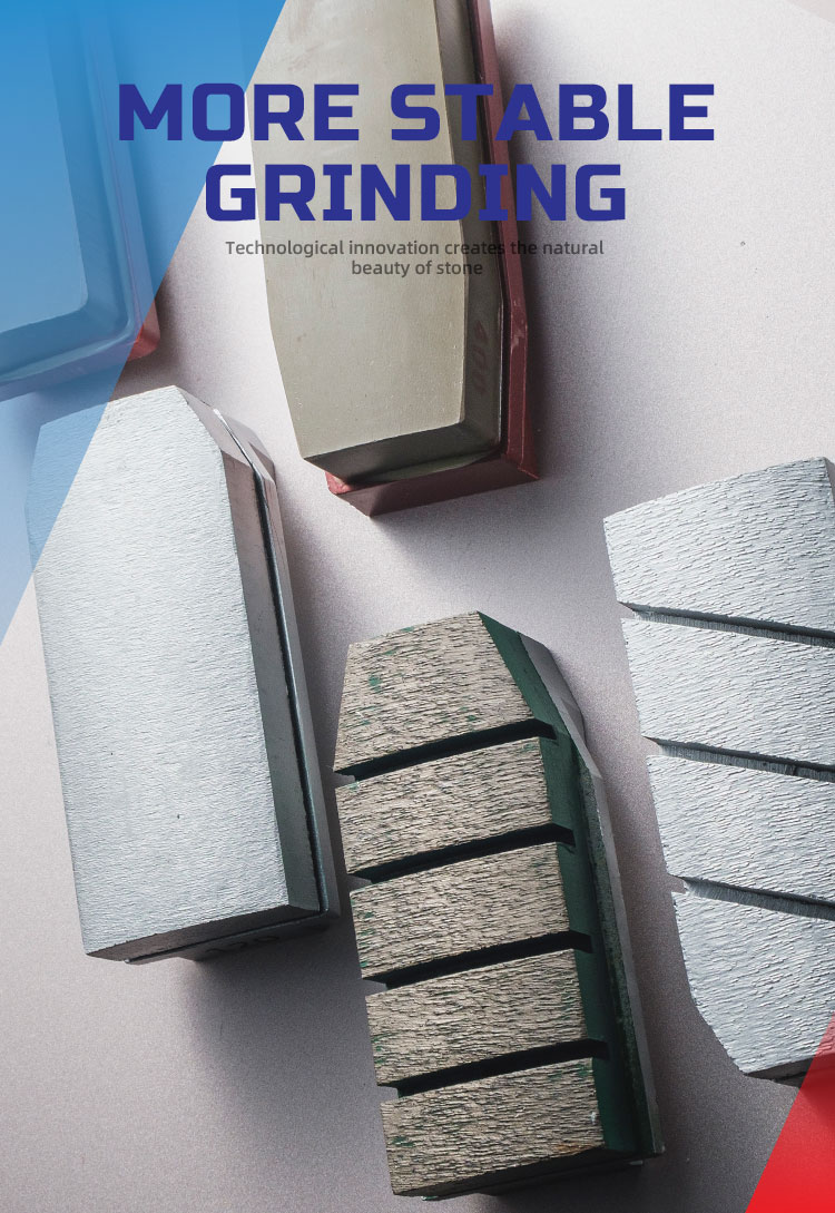 Customized Support Resin Fickert Abrasive Tool for Polishing Granite Efficiently