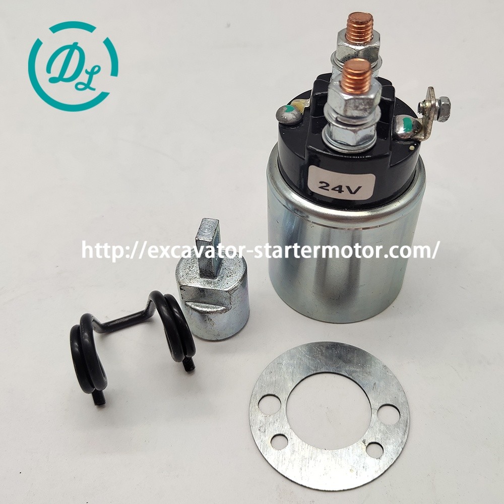 SS-1227 213067005 Starter Solenoid 24V Excavator 4JB1 Engine Spare Parts