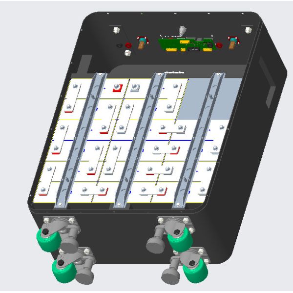 48 Volt 280Ah Solar Power Batteries For Home Safe Efficient Discharge APP Controlled