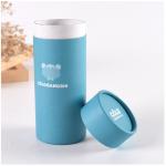 UV Paper Tube Tea Packaging , Compostable Copolyester Chai Packaging Box