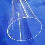 Clear Silica Quartz Glass Tube Transparent Customized high-temperature quartz