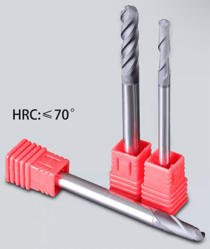 Professional Grade Solid Carbide Graphite Ball End Mills Diamond Coated for Precision Machining