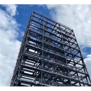 China High Strength Prefab Hotel Buildings High Rise Steel Structures Anti Seismic wholesale
