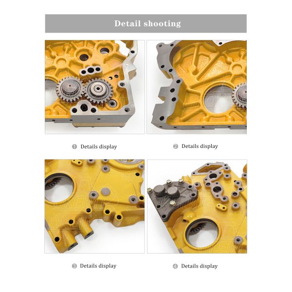 High Pressure E320C CATE Oil Pump Without Inside Cooler 34335-23010 178-6539