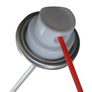 China 1.0mm Orifice Diameter Silicon Aerosol Actuator For Silicon Spray Tin Cans wholesale