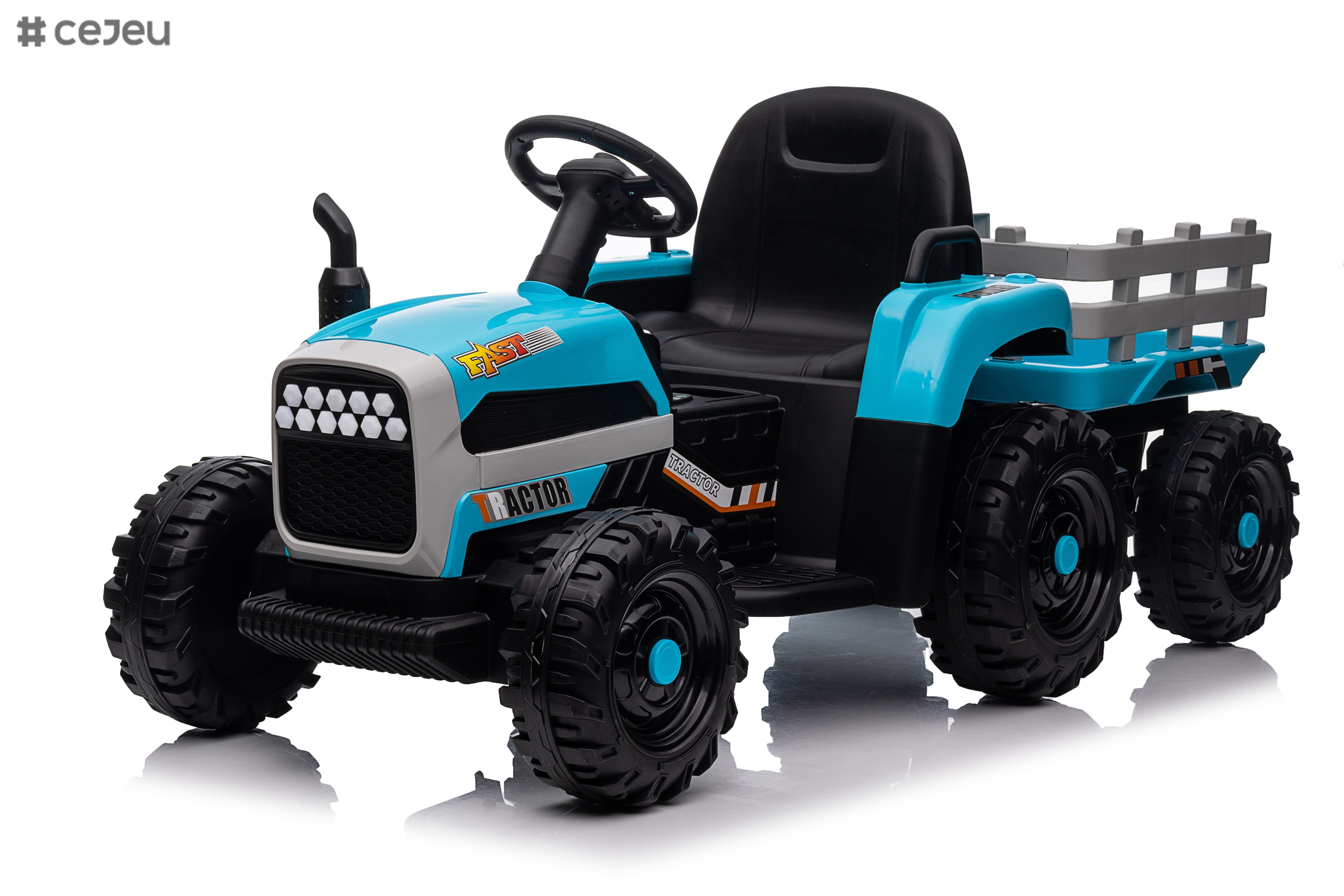 Rechargeable Battery Kids Ride On Toy Truck with 12V Rechargeable Battery and Two Motors