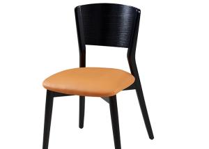 China Household Artificial Leather Sponge Padded Dining Chairs wholesale