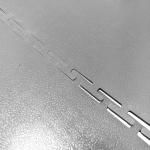 Industrial / Cleanroom Conductive PVC Vinyl Floor Tile Removable Interlocking