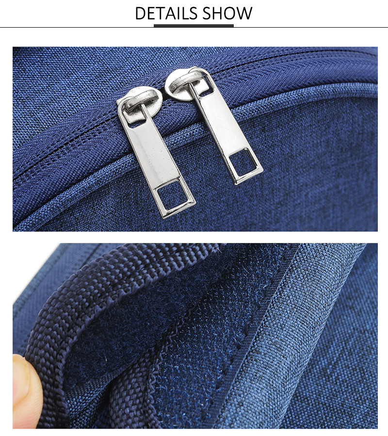 Eco Friendly Reusable Insulated Oxford Thermal Cooler Lunch Bag