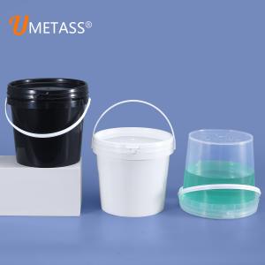 China Customized Logo 2L Food Grade Clear Plastic Bucket for B2B Distribution Cente wholesale