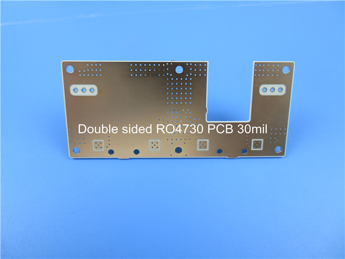 30 Mil RO4730 Laminates High Frequency PCB 2 Layer