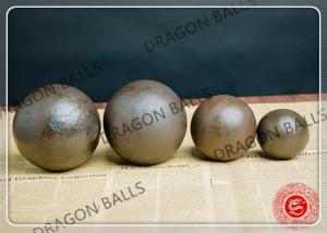 China Round Steel Cement Grinding Balls , Air Hammer Forged Steel Grinding Balls wholesale