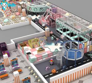 China Tailored Dynamic Kids Play Park Revolutionary Children Indoor Play Solutions wholesale