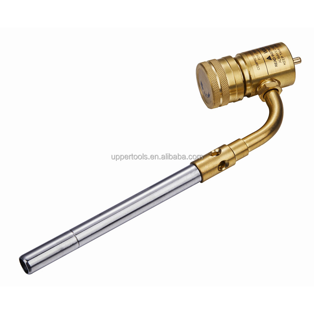 MAPP/Propane Gas Torch Head 360 Degree Swivel for Plumbing Soldering HVAC Brazing