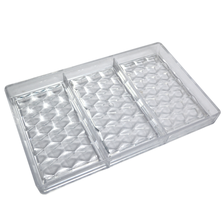 Household Rectangular Custom Chocolate Molds Polycarbonate DIY Customized