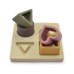 Montessori Sensory Food Grade Silicone Stacking Blocks For Toddlers