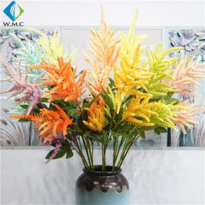 China Flocked Branch Artificial Wedding Bouquet , Colorful Bride Holding Bouquet wholesale