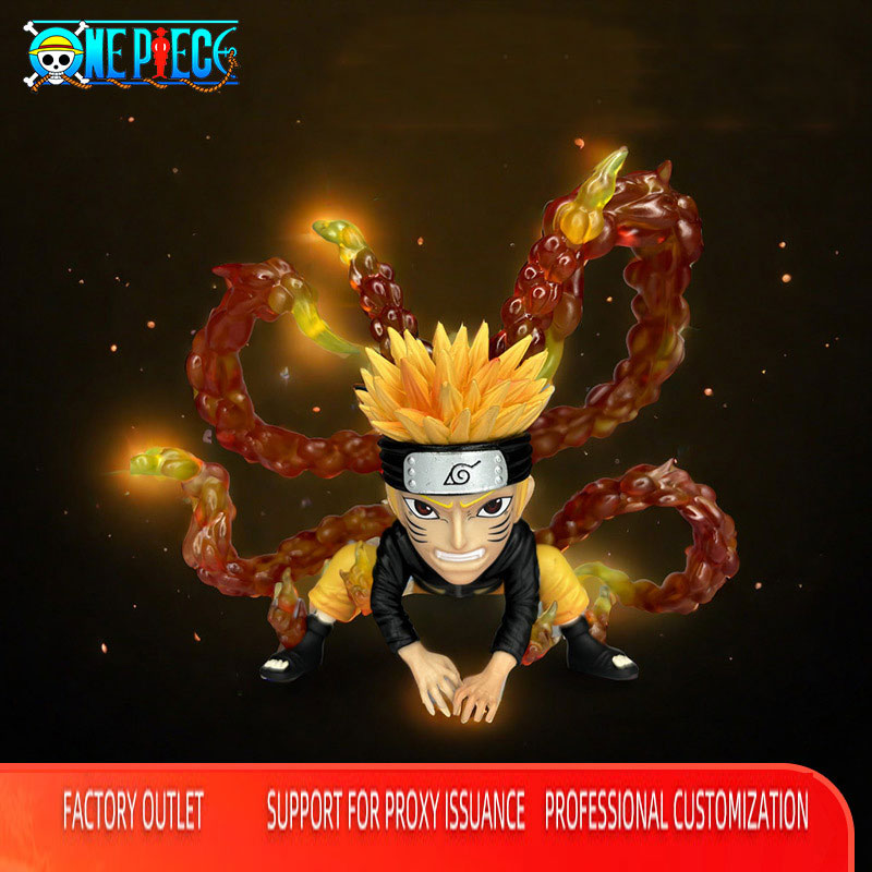 MODEL TOY Anime Heroes Nine Tailed Fox Game Figurines Interactive Action Figures Toy Dolls