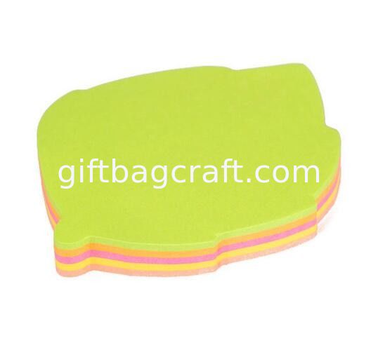 custom color paper sticky note mome pad notepad any size any shape