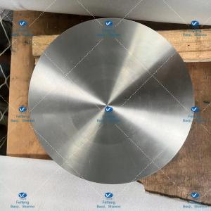China Gr9 Non Toxic Titanium Discs Light Weight Pickled Round Plate ATSM B381 wholesale
