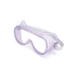 China Scratch Resistant Safety Glasses Long Durability Direct Vents Flexible Anti Fog wholesale