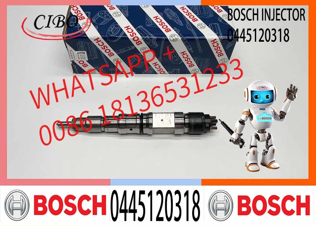 High Quality DONGFENG TRACTOR TRUCK Diesel Fuel Injector Common Rail Injector 0445120318