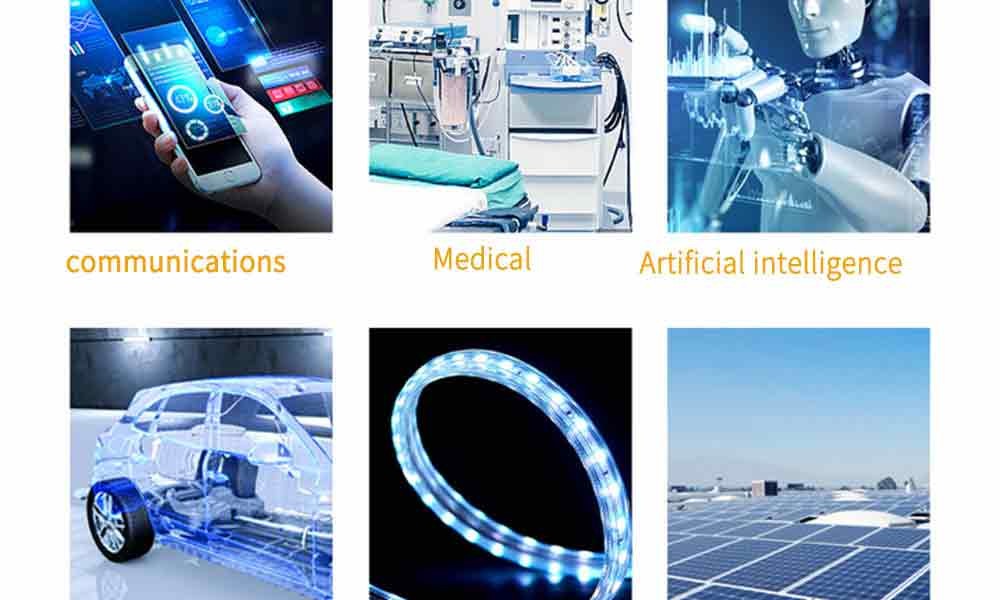 LED Flexible COB PCB Light Bar Circuit Board Support Customized Services