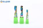 Square End Aluminum End Mill 35° Helix Angle Center Cutting